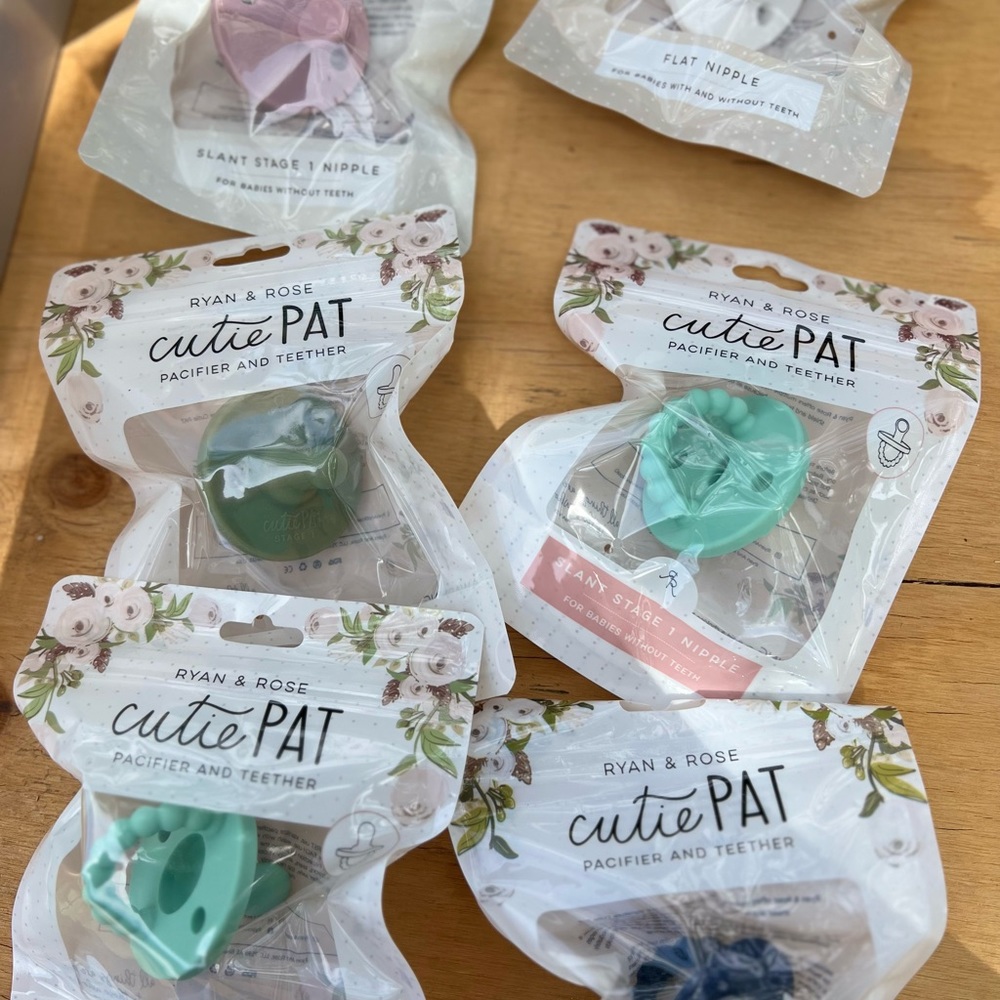 Ryan and rose pacifiers